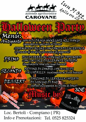 Halloween Party in Agriturismo