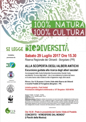 Escursione dedicata agli Alberi Monumentali della Riserva e Concerto